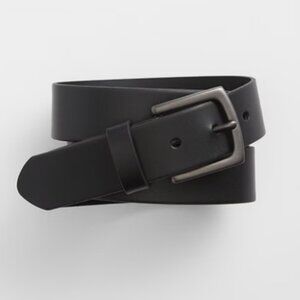 GAP Factory Classic Belt, True Black, 32W, EUC